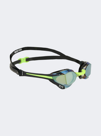 Tyr Tracer X Elite Mirrored Unisex Swim Goggles Black/Lime