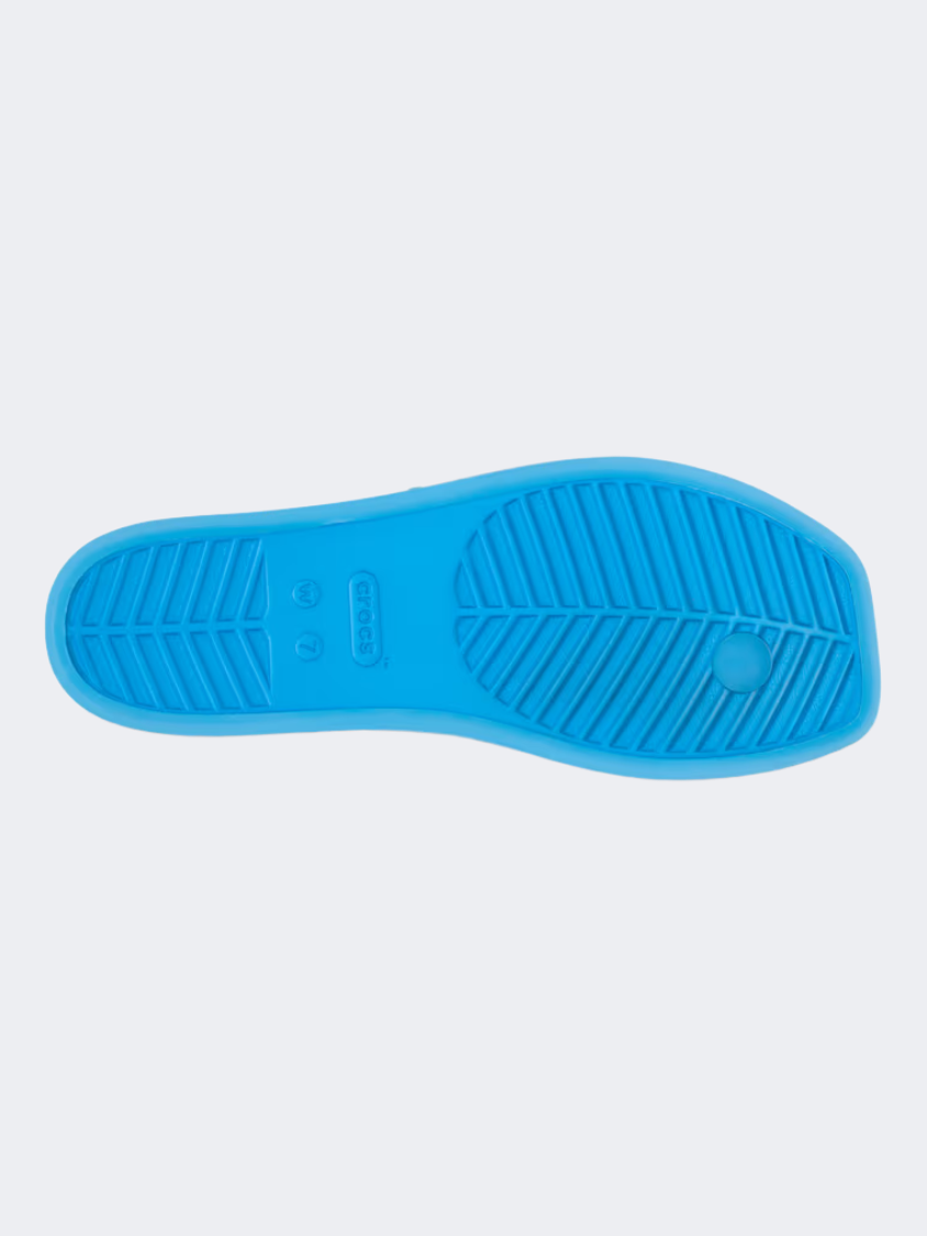 Crocs Miami Frosted  Women Lifestyle Slippers Tinted Glass