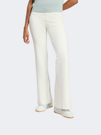 Adidas All Szn Soft Lux Flared Women Sportswear Pant Off White