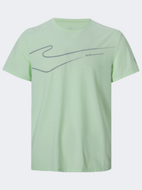 Erke Men Running T-Shirt Light Yellow Green