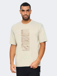 Hugo Boss Teddy Grx Men Tennis T-Shirt Light Beige
