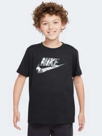 Nike Sportswear Club Boys Lifestyle T-Shirt Black