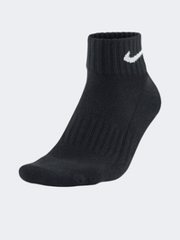 Nike Cushioned Ankle Unisex Training Sock Black/White