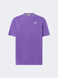 Head Men Slice II T-Shirt Round Neck Purple