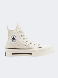 Converse Chuck Taylor 70 De Luxe Squared Found Women Lifestyle Shoes Egret/Black