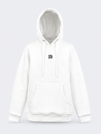 Oil & Gaz Brushed Kids-Girls Lifestyle Hoodie Wth Pocket White