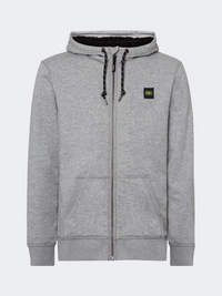 Oneill Essential Full Zip Sherpa Men Lifestyle Hoody Silver Melee