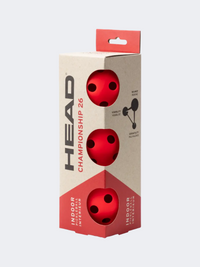 Head 3B Championship 26 ( 12 Units/Mbo) Pickleball Ball Red