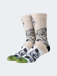 Stance Betts Unisex Lifestyle Sock Green/Beige/Black
