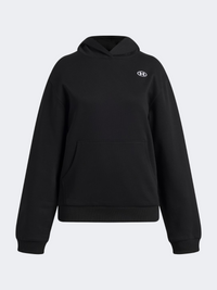 Under Armour Rival Fleece Girls Lifestyle Hoody Black/White