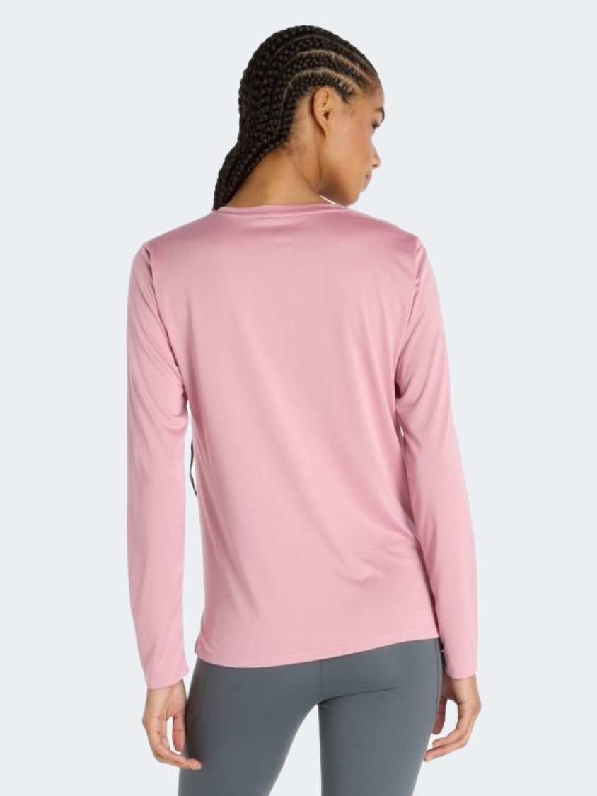 New Balance Sport Essential Women Performanc Long Sleeve Pink Taffy