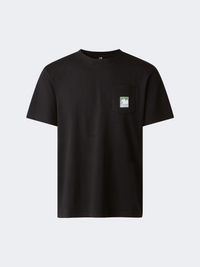 The North Face Mountain Logo Relaxed Men Lifestyle T-Shirt Black