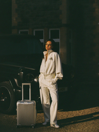 Wiskii Heritage Wide Women Sportswear Pant Oat Milk