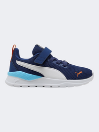 Puma Anzarun Lite Ps-Boys Lifestyle Shoes Blue/White