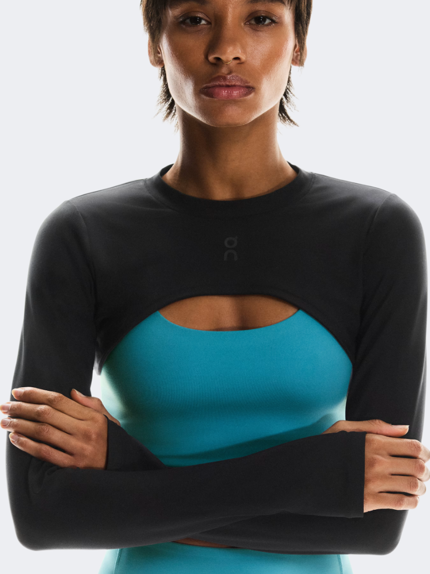 On Studio Bolero Women Training Long Sleeve Black