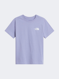 The North Face Evolution Box Nse Girls Lifestyle T-Shirt Pale Plum