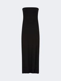 Oil&Gaz Stylish Women Lifestyle Strapless Dress Black