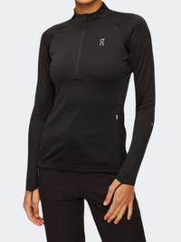 On Climate 2 Women Running Long Sleeve Black