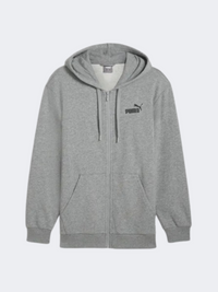 Puma Power Graphic Men Lifestyle Hoody Grey Heather