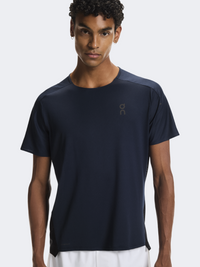 On Performance Men Running T-Shirt Navy/Black