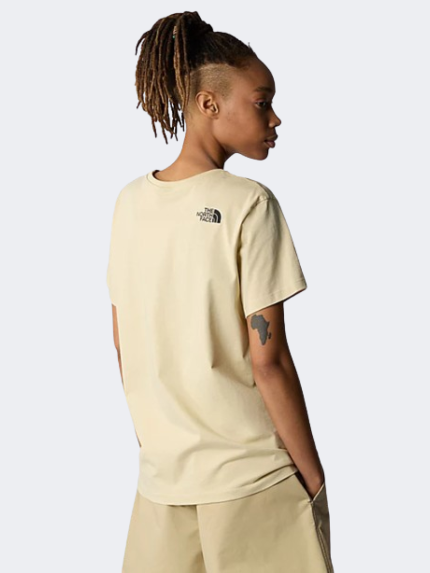 The North Face Relaxed Fine Women Lifestyle T-Shirt Gravel