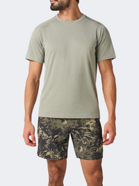 5-11 Sulli Uv Men Tactical T-Shirt Fatigue Heather
