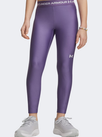 Under Armour Heatgear Girls Training Tight Purple Luxe