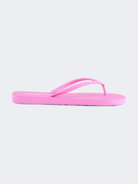 Oneill Profile Small Logo Women Beach Slippers Electric Fuschia