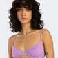 Billabong Sol Searcher Morgan Women Beach Bra Prism Violet