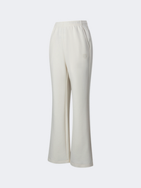 Erke Knitted Women Lifestyle Pant Glacier White