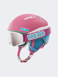 Head Mojo Set Kids Skiing Helmet Pink/Blue