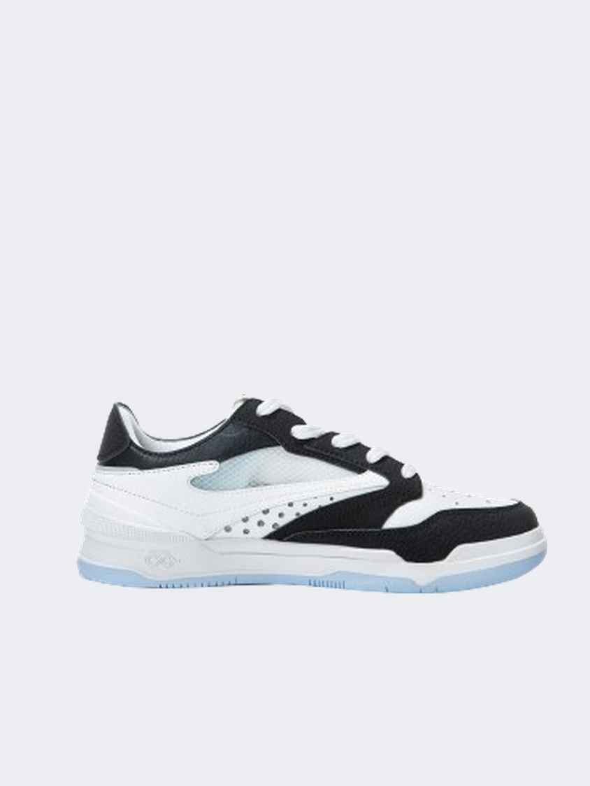 Erke Skateboard Women Lifestyle Shoes White/Black