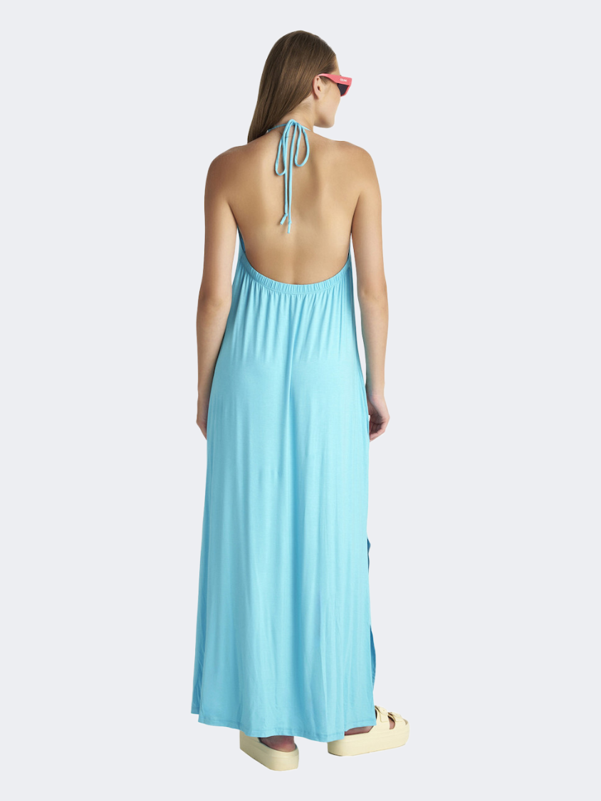 Blu4U Rasta Women Beach Dress Turquoise