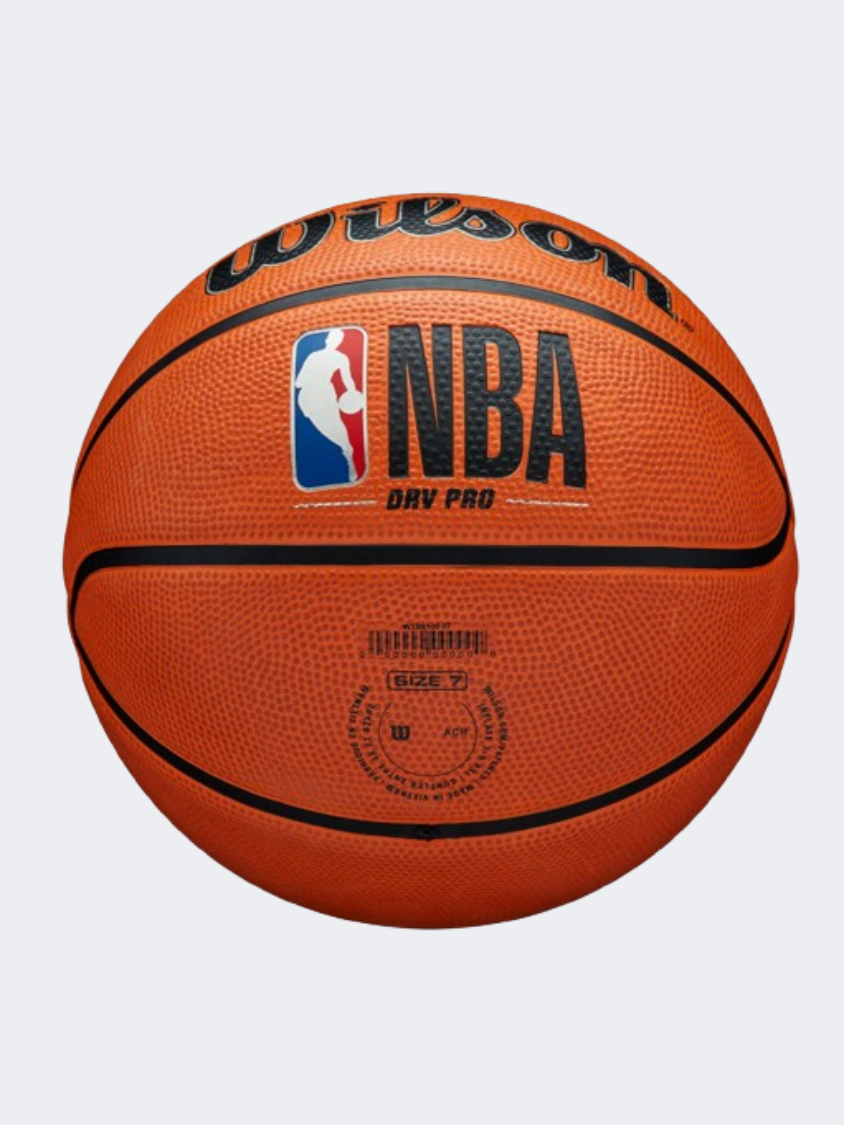 Wilson Nba Drv Pro Unisex Basketball Ball Orange/Black