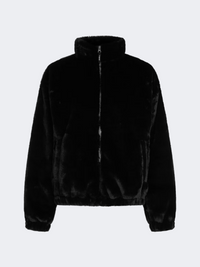 Oneill Cruz Women Skiing Faux Fur Fleece Black Out