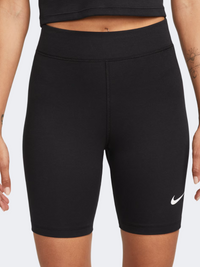 Nike Sportswear Classic High Rise 8 Inch Women Lifestyle Short Black/Sail
