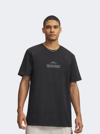 Under Armour Curry Noun Men Basketball T-Shirt Black/White