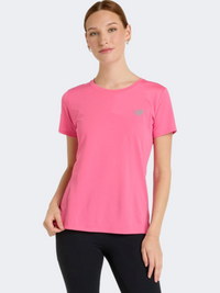 New Balance Sport Women Performance T-Shirt Dragon Berry