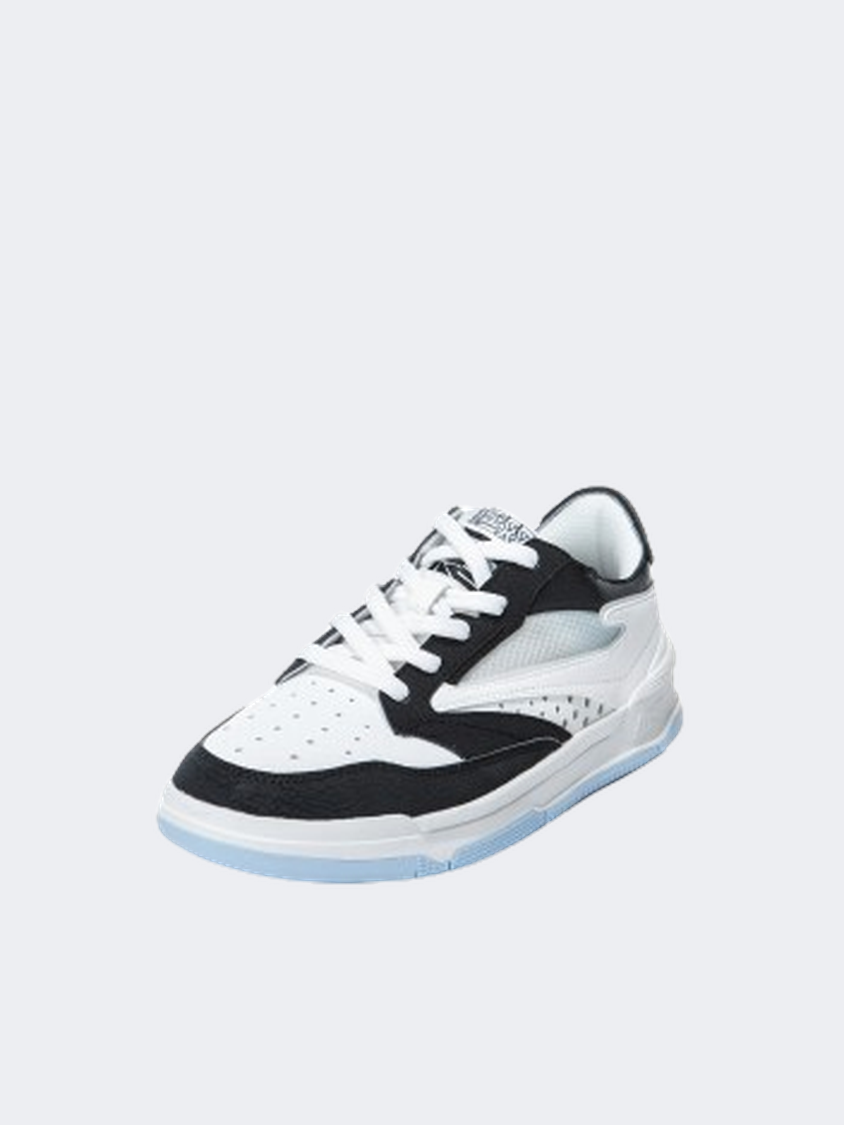 Erke Skateboard Women Lifestyle Shoes White/Black