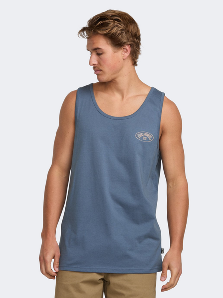 Billabong Orbit Arch Premium Men Lifestyle Tank Slate Blue