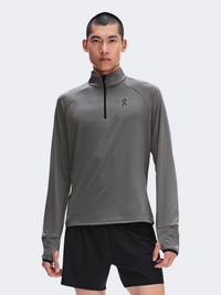 On Climate Shirt 1/4 Zip Men Running Long Sleeve Ember