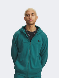 Under Armour Rival Lightweight Full Zip Men Lifestyle Hoody Rack Green/Black