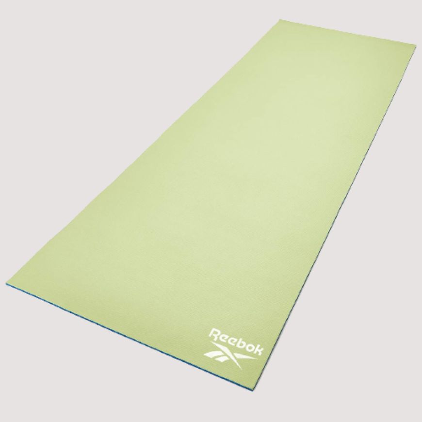 Reebok Accessories Double-Sided 6Mm Fitness Mats Blue/Green