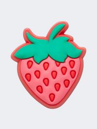 Crocs Strawberry Fruit Unisex Lifestyle Pins Red/Green