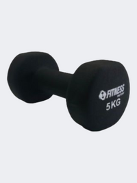 Fitness Factory Neoprene 5 Kg Unisex Fitness Weights Black
