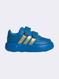 Adidas X Disney Breaknet Aladin 2 Infant Boys Sportswear Shoes Blue/Gold Metallic