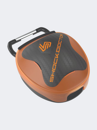 Shock Doctor Mouth Guard Trans Ng Multisport Case Orange