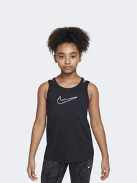 Nike One Classic Df Hbr Girls Training Tank Black/White