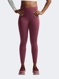 Nike Df Tempo High Rise Women Running 7/8 Tight Pink Smoke