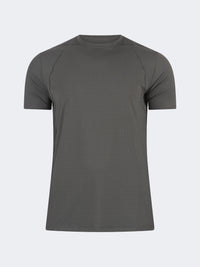 Oil And Gaz Comfortable Men Sportwear T-Shirt R-Neck Olive